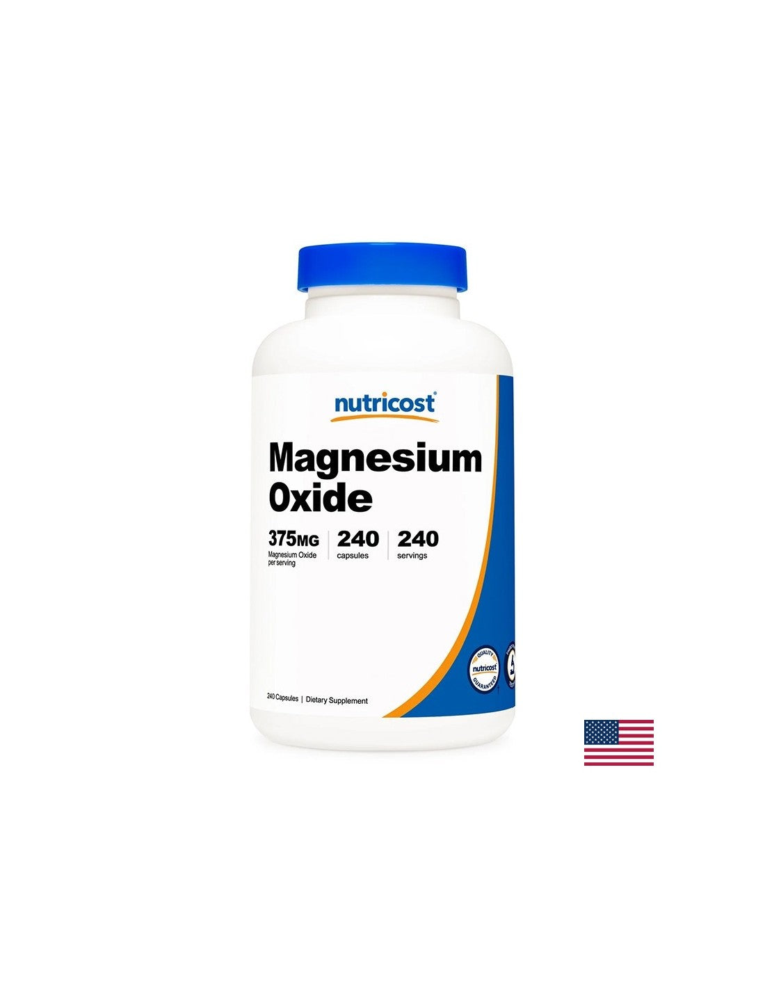 Muscular, nervous and excretory system - Magnesium oxide, 375 mg x 240 capsules
