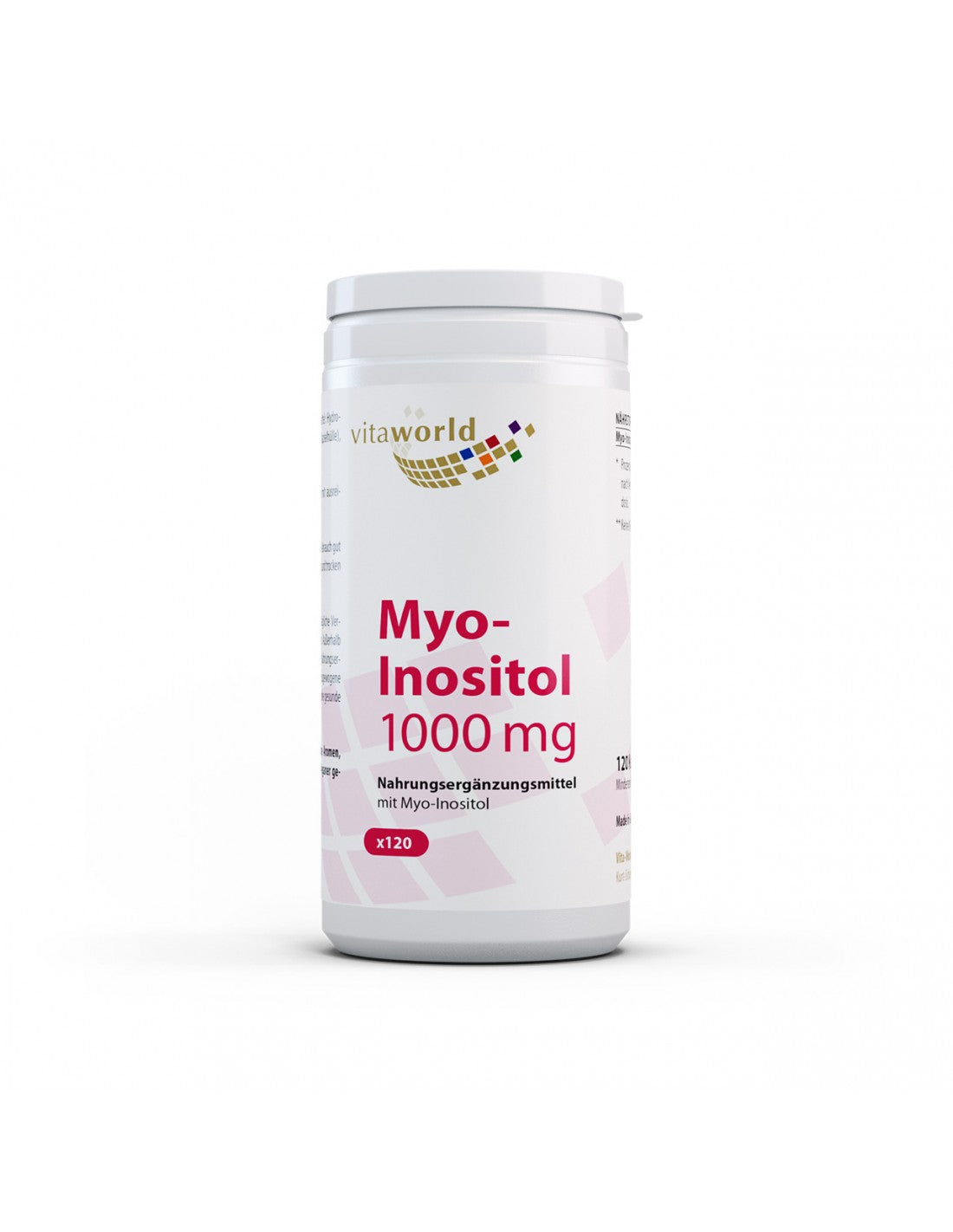 Myo-inositol / Мио-инозитол 1000 mg, 120 капсули - Feel You