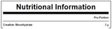 Creatine monydratate - 250 Gramm
