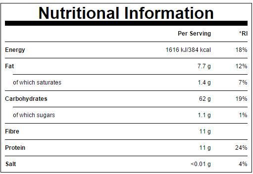 100% Instant Oats - 2500 grams