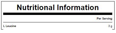 L-Leucine 250 грама - Feel You