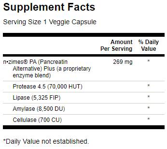 N -Zimes Pa Plus - 90 capsules