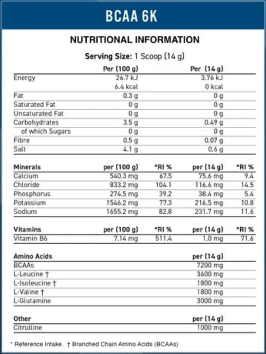 BCAA amino-hidrato | Próxima generación - 450 gramos