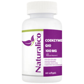 Coenzyme Q10 100 mg 60 Gel capsules - Nutra Best Europe