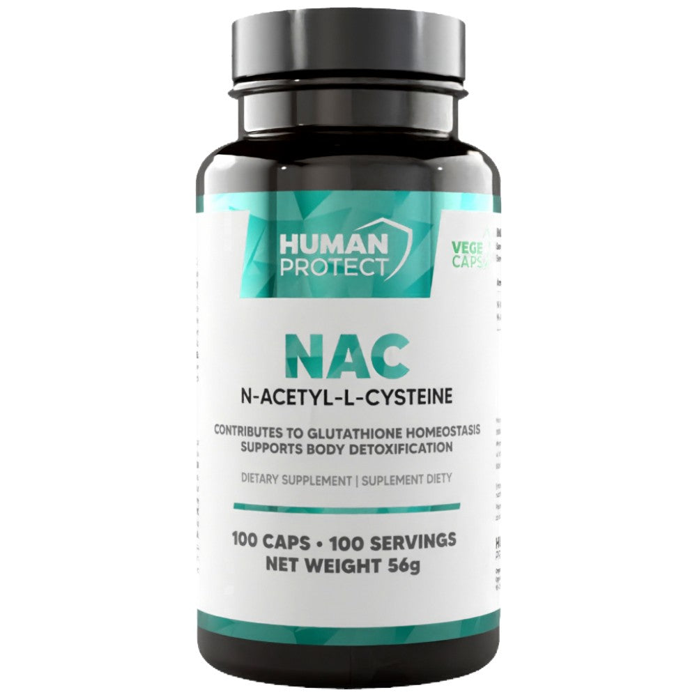 NAC 200 mg | N-Acetyl Cysteine 100 капсули - Feel You