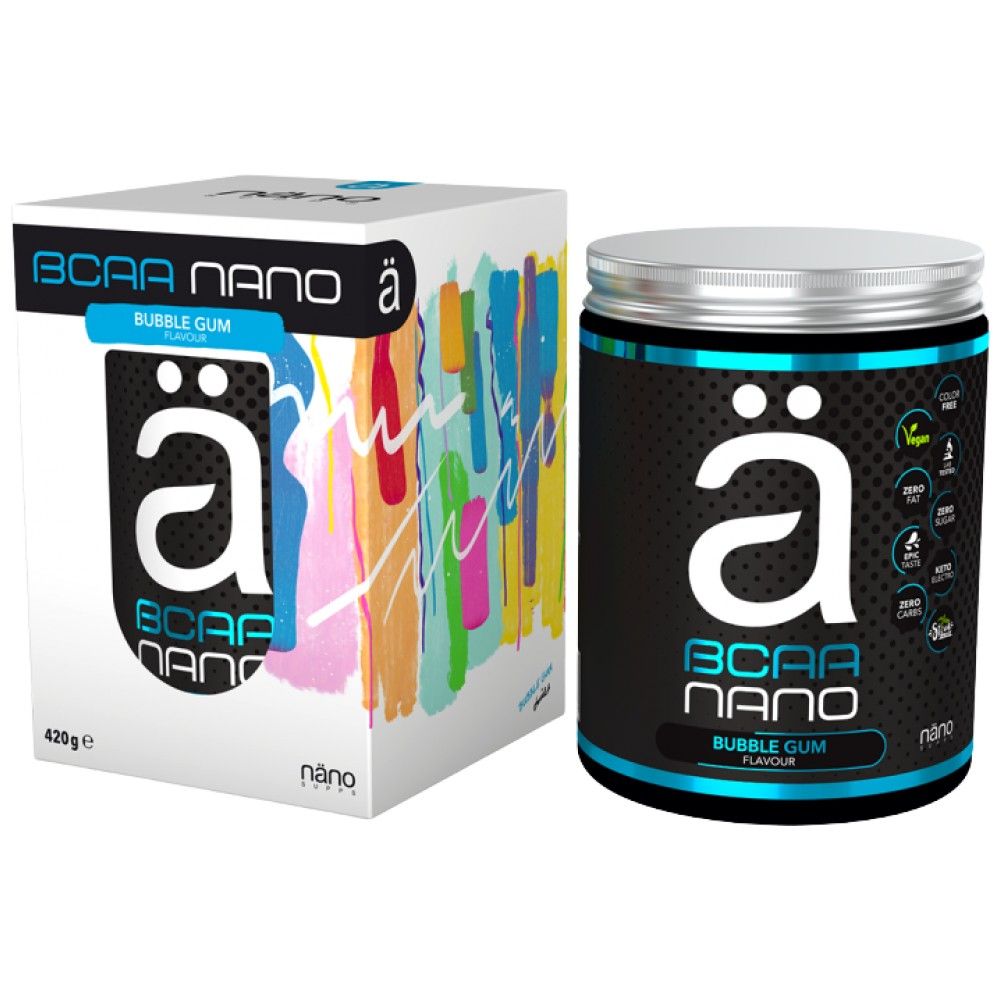 BCAA Nano | Con mezcla de electrolitos - 420 gramos