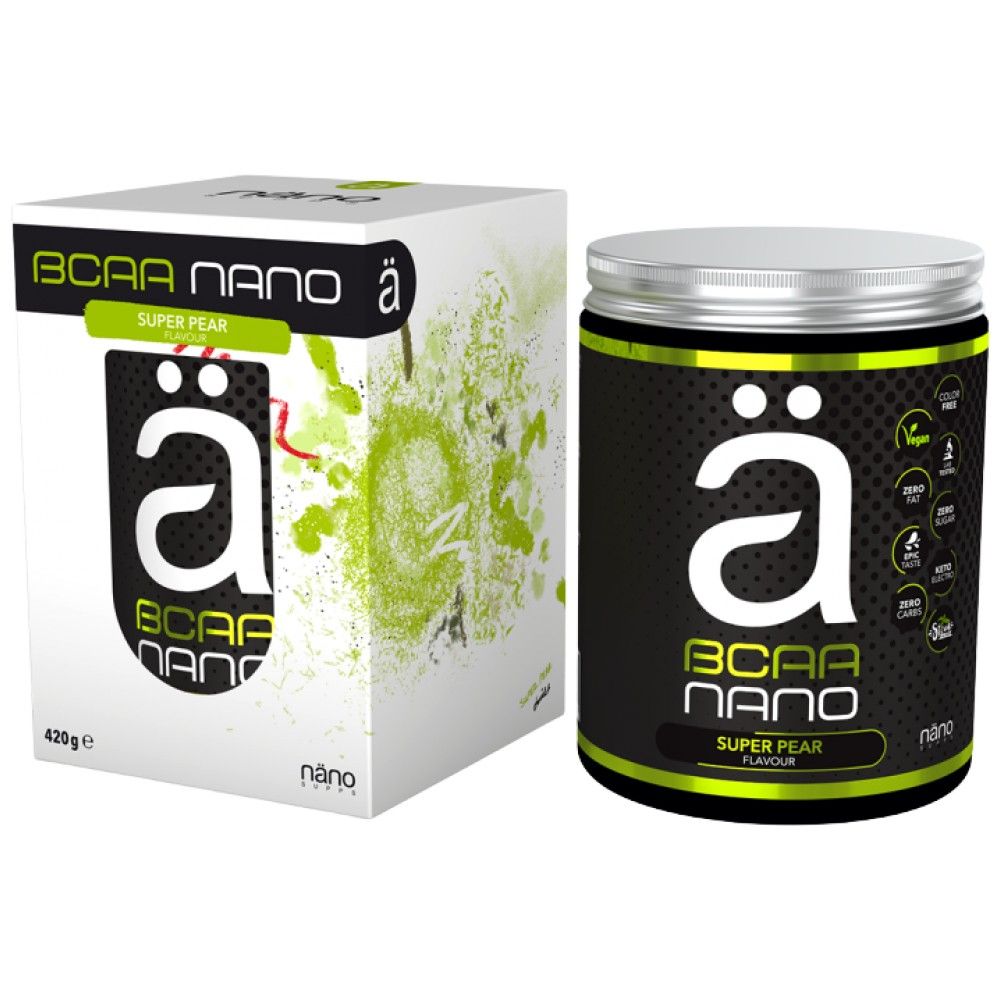 BCAA Nano | Z mieszanką elektrolitu - 420 gramów