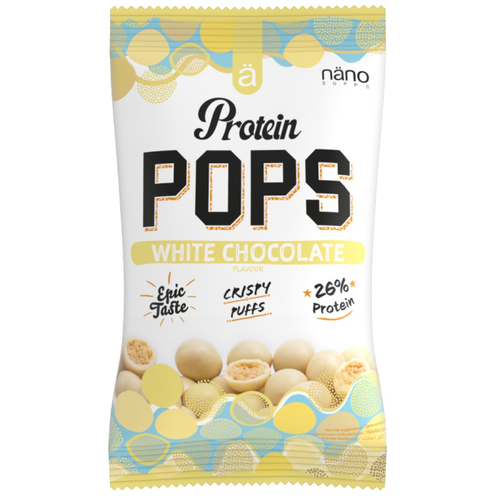 Proteínas pops | com 26% de proteína - 38 gramas