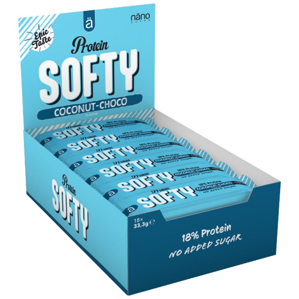 Protein Softy Bar | No added Sugar - 18 x 33.3 grams