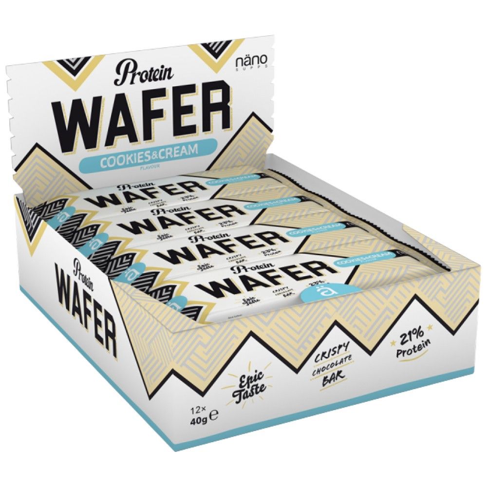 Protein Wafer | With Low Sugars - 12 x 40 grams