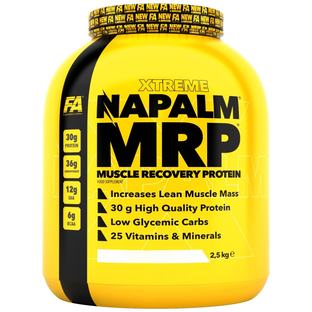 Xtreme Napalm MRP | Proteína de recuperación muscular - Reemplazo de comidas - 2500 gramos