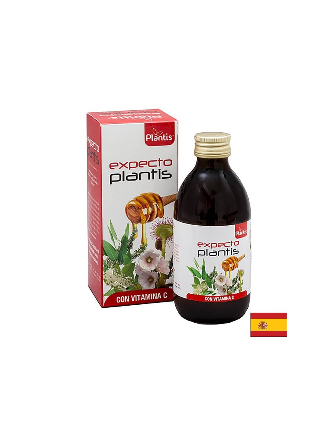 Cold and flu - Herbal syrup with vitamin C - Expecto, 250 ml