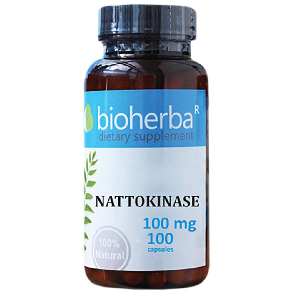 Nattokinase 100 mg - 100 capsules