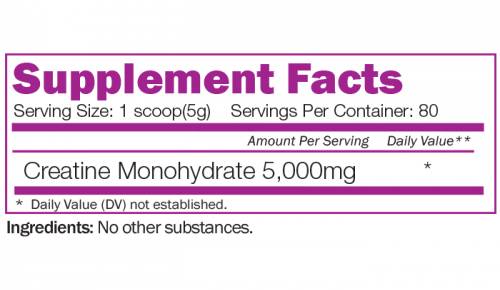 Creatine Monohydrate - 400 grams