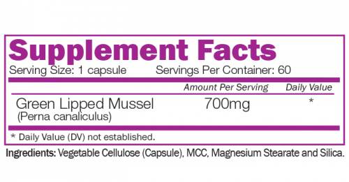 Green Lipped Mussel - 60 capsules