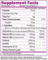 L -karnitinas 108 000 - 405 ml