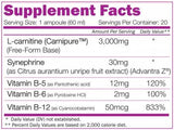 L -Carnitine Plus Shot - 20 x 60 ml