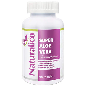 Super Aloe Vera (Extract 200:1 Concentrate) 90 capsules - Nutra Best Europe