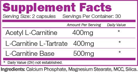 Tri-Carnimax 60 capsules