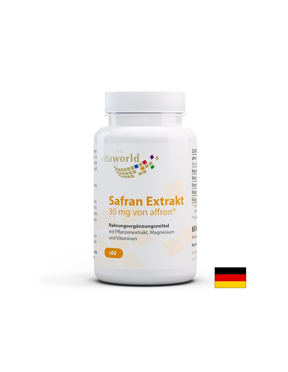 Nervous system - Saffron extract, 30 mg x 60 capsules