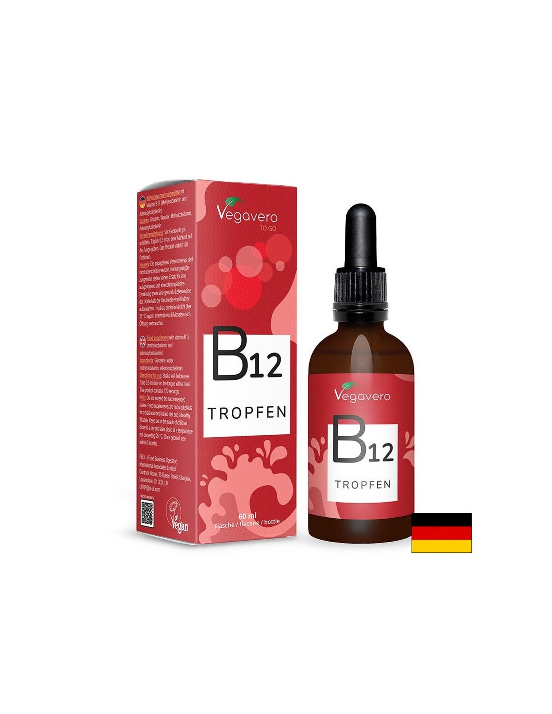 Nervový systém - vitamin B12, 500 µg x 60 ml