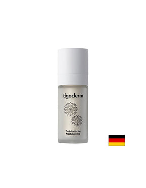 Night cream with probiotic ferment from Bacillus subtilis Tigoderm - Skin restoration and balance at night, 30 ml - Nutra Best Europe