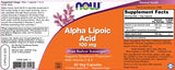 Alpha Lipoic Acid 100 mg - 120 capsules