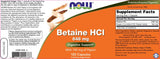 Betaine HCl 648 mg - 120 капсули - Feel You