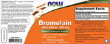 Bromelain 2400 GDU - 60 capsules