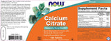 Calcium Citrate with Minerals & Vitamin D -2 300 mg - 100 tablets