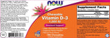 Vitamin D-3 1000 IU | Chewable - 180 chewable Pëllen