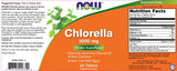 Chlorella 1000 mg - 60 tablets