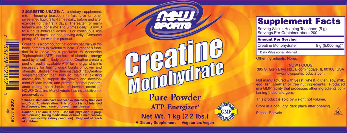 Creatine Pulver - 1000 Gramm