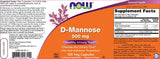 D -mannose 500 mg - 240 kapslit