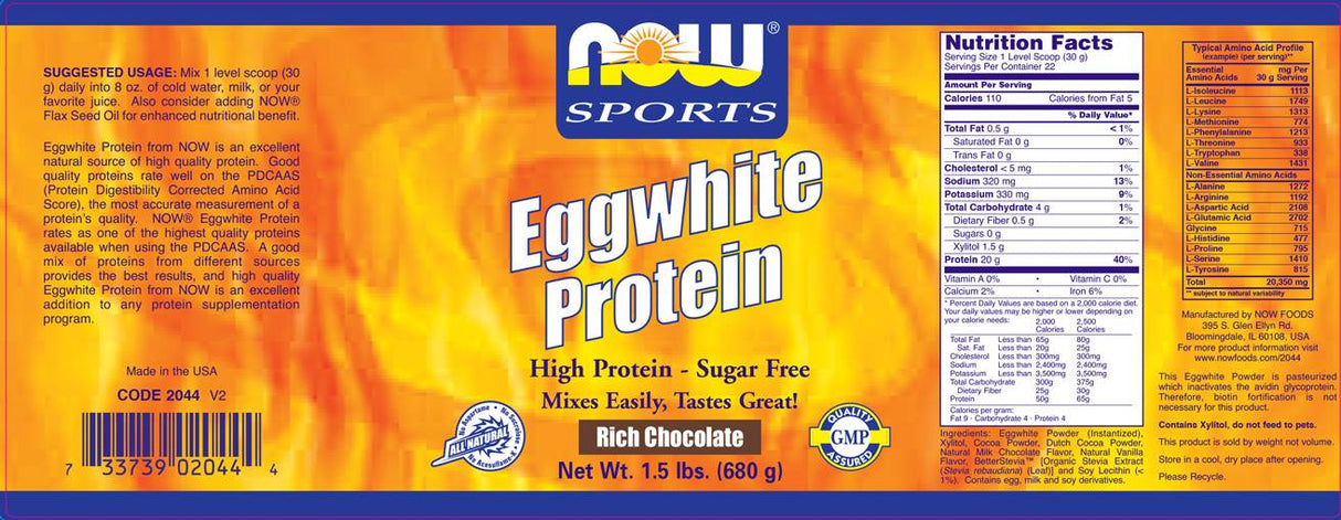 Eggwhite Protein - 680 grams