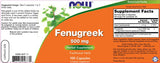 500 mg „Fenugreek“ - 100 kapsulių