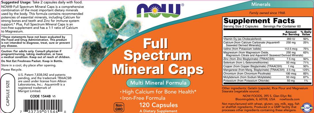 Full Spectrum Mineral Caps - 120 capsules