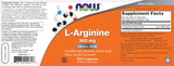 L -arginina 500 mg - 100 cápsulas