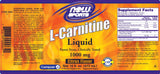 L -carnitina líquido 1000 mg - 946 ml