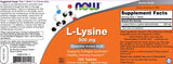 L -Lysine 500 mg - 250 tabletti