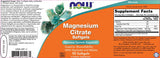 Magnesium Citrate Softgels - 180 Gel Capsules