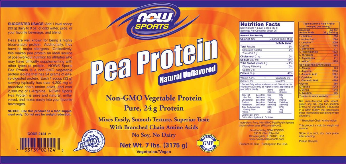 Pea Protein - 908 Gramm