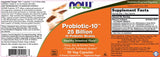 Probiotic -10 25 Billion - 50 capsules