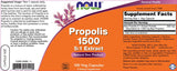 Propolis 1500 5: 1 Extrato - 100 cápsulas