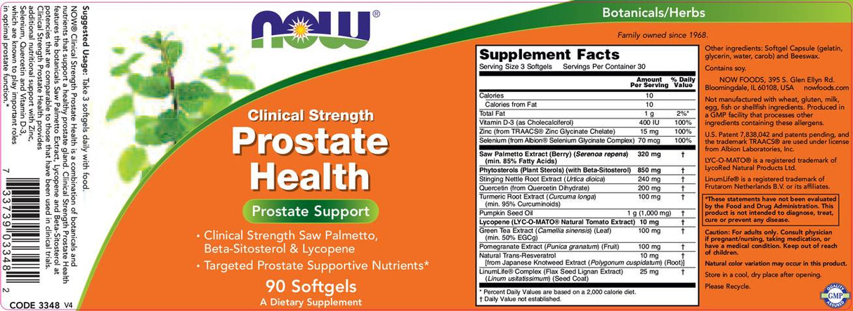 Prostate Health - 180 Gel Capsules