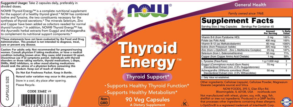 Thyroid Energie - 180 Kapselen