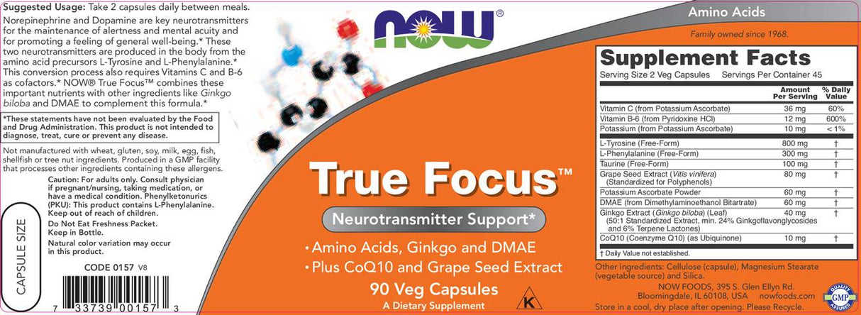 TRUE FOCUS - 90 capsules