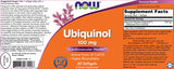 Ubiquinol 100 mg - 60 gelio kapsulės