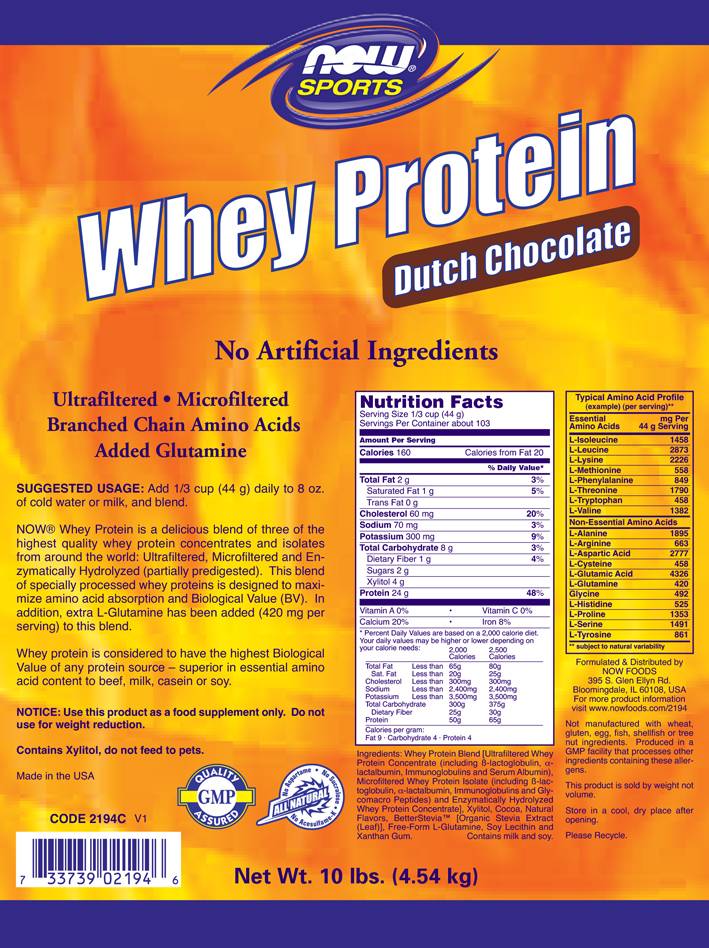 Whey Protein - 908 Gramm