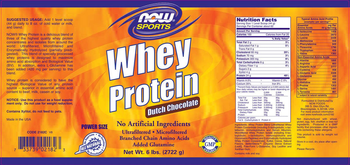 Whey Protein - 908 Gramm